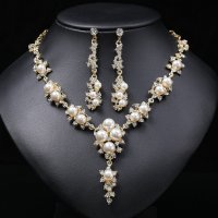 SET651 - Elegant Pearl Jewellery Set